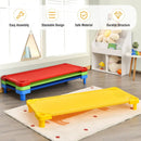 Pack of 4 Colorful Kids Stackable Naptime Cot by LJGDeals