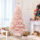 6/7 Feet Artificial Christmas Tree Hinged Full Fir Tree by LJGDeals