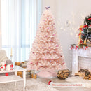 6/7 Feet Artificial Christmas Tree Hinged Full Fir Tree by LJGDeals