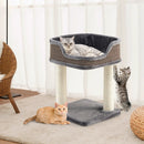 Multi-Level Cat Climbing Tree with Scratching Posts and Large Plush Perch by LJGDeals