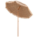 7.2 Feet Patio Thatched Tiki Umbrella Hawaiian Hula Beach Umbrella by LJGDeals