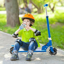 Folding Kick Scooter with 3 Adjustable Heights for Kids by LJGDeals