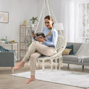 Hammock Chair LED Lights Hanging Swing Indoor Outdoor by LJGDeals