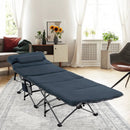 Folding Retractable Travel Camping Cot with Mattress and Carry Bag by LJGDeals