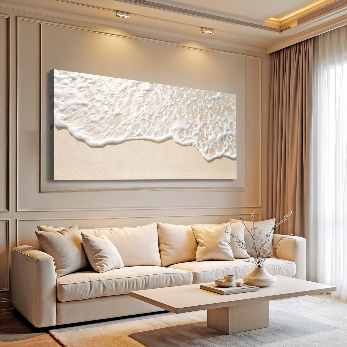 Sandy Waves Wall Art II
