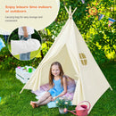 Foldable Kids Canvas Teepee Play Tent by LJGDeals