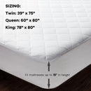 Auto Shut Off Heated Electric Mattress Pad with Dual Controller-Queen Size by DirectDeals