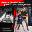 5 Pieces 40Lbs Filled Punching Boxing Set with Jump Rope and Gloves by LJGDeals