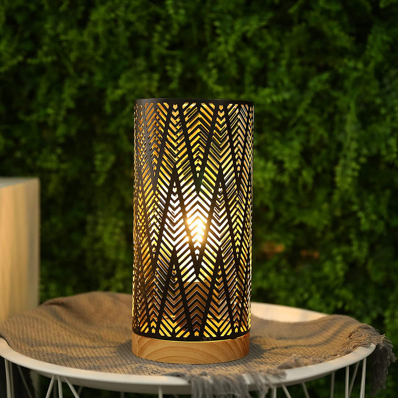11''High Battery Powered  Metal Lamp, photo 4 of 6