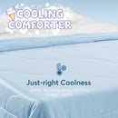 Kasentex Summer All Season Ultra Soft Cooling Blanket Comforter, Hypoallergenic and Breathable, Room Decor, Graduation Gifts