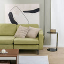 3-Seat Sectional Sofa Couch with Armrest Magazine Pocket and Metal Leg by LJGDeals