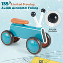 4 Wheels Baby Balance Bike without Pedal-Blue by LJGDeals