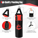 11 Pounds Kids Hanging Punching Bag Set with Punching Gloves-Black by LJGDeals
