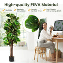 5 Feet Artificial Fiddle Leaf Fig Tree Decorative Planter by LJGDeals