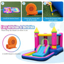 Inflatable Bounce House Cute Princess Bouncy Castle with 520W Blower by LJGDeals