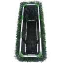 Dark Boxwood Artificial Hedge 40×10in – UV Resistant – Commercial Grade