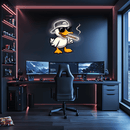 Cool Duck Plexiglass Neon Art, Duck Neon Sign, Neon Light Sign, Neon Wall Art