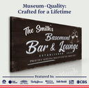 Basement Bar And Lounge Sign IV