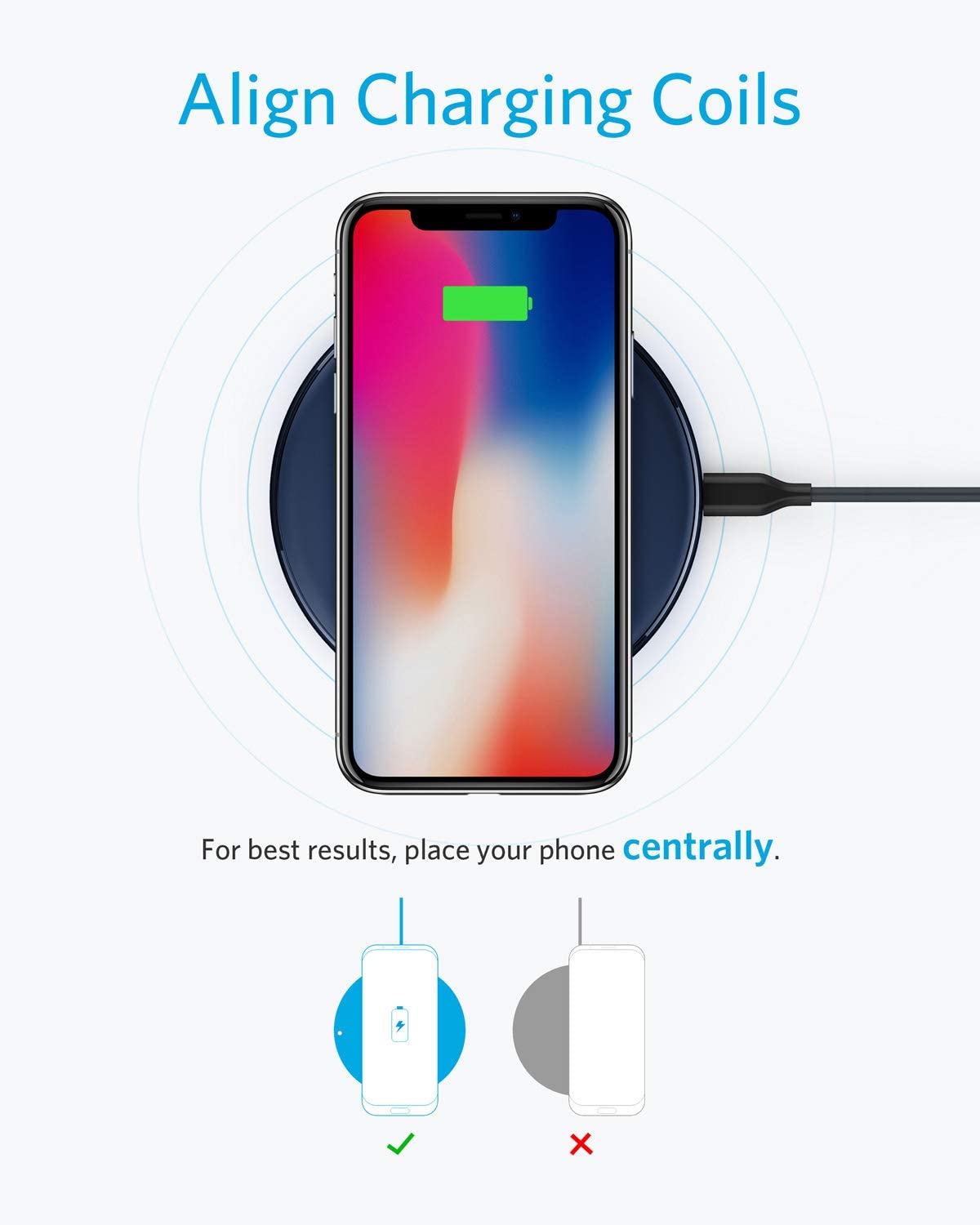 Anker <b>313</b> Wireless Charger (Pad), photo 11 of 21