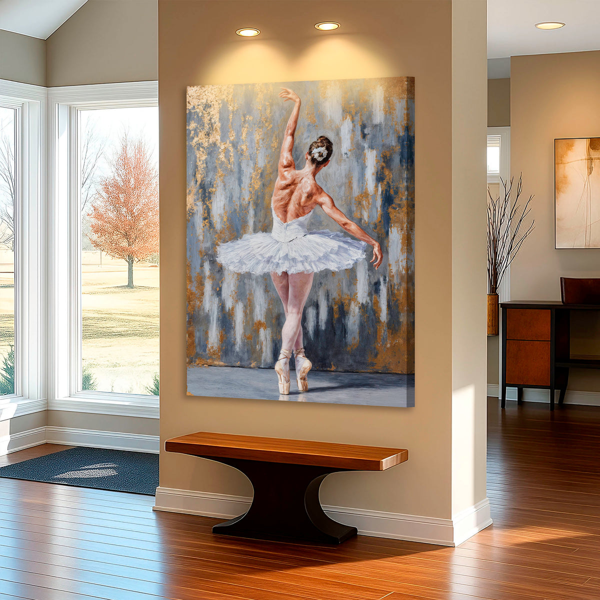 Modern Ballet Elegance Wall Art, photo 2 of 10