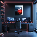 Car light up sign, Car neon light sign, Car wall art lighted, Car led wall decor, Car led sign, Garage neon sign, Neon painting art For Man - UvCar31