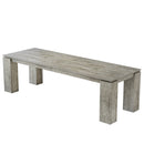 86" Modern Dining Table, Extra Long Kitchen Table for 6-8