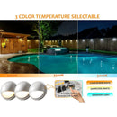 DLAC02 6-Pack 3CCT 3W Low Voltage LED Outdoor Half Moon Deck Lights Package, 12V-24V LED Step Patio Landscape Lights