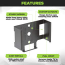 HIDEit ATV4K 3G | (2022) Apple TV 4K 3rd Generation Wall Mount by HIDEit Mounts