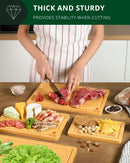 Cutting Board Set of 4, Bamboo