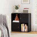 4-Cube Bookcase with 2 Cabinets and Anti-Tip Kit by DirectDeals