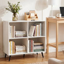 4-Cube Bookshelf with Metal Legs - White by LJGDeals