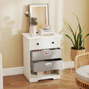 4-Drawer Dresser Modern Chest Storage Organizer with Open Shelves by LJGDeals