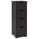 4-Drawer Freestanding Floor Cabinet with Anti-Toppling Device by LJGDeals