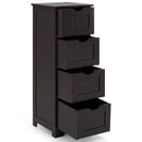 4-Drawer Freestanding Floor Cabinet with Anti-Toppling Device by LJGDeals