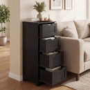 4-Drawer Freestanding Floor Cabinet with Anti-Toppling Device by LJGDeals