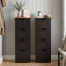 4-Drawer Freestanding Floor Cabinet with Anti-Toppling Device by LJGDeals