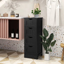 4-Drawer Freestanding Floor Cabinet with Anti-Toppling Device by LJGDeals