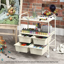 Wooden Mud Kitchen Set with Running Water Faucet Tank