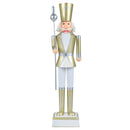 4 FT Christmas Nutcracker with High Hat & Beautiful Scepter by LJGDeals
