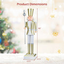 4 FT Christmas Nutcracker with High Hat & Beautiful Scepter by LJGDeals