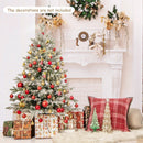 4 FT Pre-lit Artificial Entrance Christmas Tree 100 LED Lights by LJGDeals