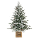 4 FT Pre-lit Artificial Entrance Christmas Tree 100 LED Lights by LJGDeals