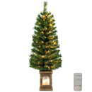 4 Feet Pre-Lit Potted Christmas Tree by LJGDeals