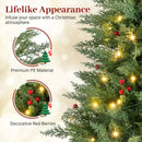 4 FT Pre-lit Christmas Trees with 70 Warm White LED Lights and 173 Branch Tips 2 Pack by LJGDeals