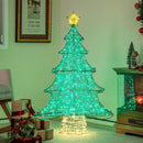 4 Feet Lighted Artificial Christmas Tree with 520 LED Lights and Top Star by LJGDeals