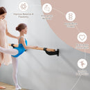 4 Feet Wall-Mounted Ballet Barre for Yoga-Black by LJGDeals