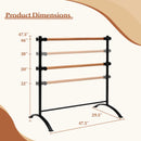4 Foot Portable Freestanding Double Ballet Barre by LJGDeals