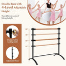 4 Foot Portable Freestanding Double Ballet Barre by LJGDeals