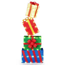 4 Ft Stackable Gift Boxes Set of 4 Stacked Christmas Present Boxes by LJGDeals