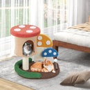 4-In-1 Cat Tree with Condo and Platform-Multicolor by LJGDeals